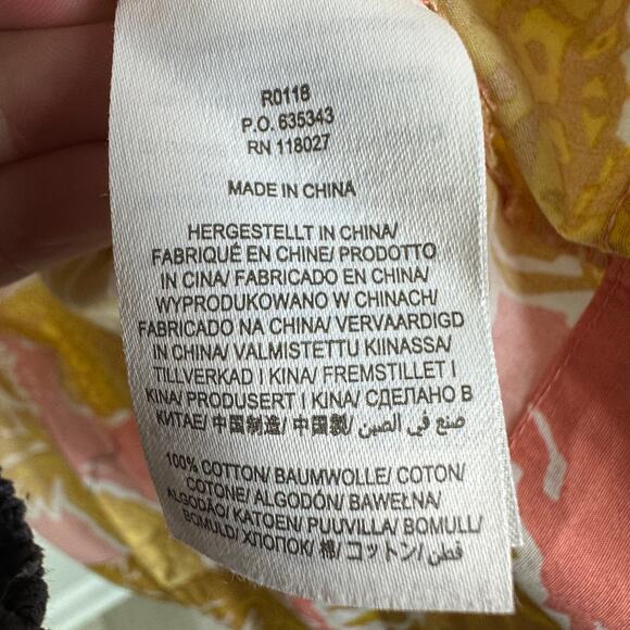 BODEN Lorna tiered maxi skirt pineapple print size 6 - Picture 5 of 8